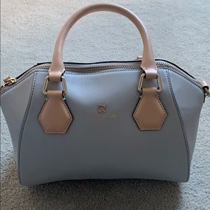Kate Spade Grey Purse, includes shoulder strap